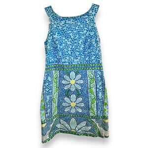 Lilly Pulitzer Mosaic floral shift dress